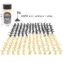 Ancient Mini Soldier Set Pretend Play Battle Knights Fire-Breathing Dragon Treasure Flag Medieval Warrior Children's Toy Birthday Gift With Storage Box - Multicolor - View 13