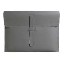 1pc Personalized Customized Name PU Leather Document Folder, Minimalist Envelope Style A4 File Storage Bag, Waterproof Office Document Bag, Customized Text Gift, Suitable For Colleagues, Graduation, Birthday - Multicolor - View 7