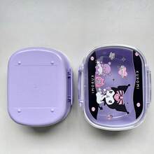 Kotak Bento Sanrio Kulomi yang Lucu, Kotak Bento Ringan untuk Camilan Buah dan Dim Sum, Kotak Makan Siang Ringan untuk Pelajar, Kotak Bento Kartun - MultiWarna - View 7