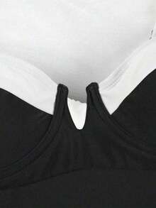 Women Bikini Sets - Black and White - View 2