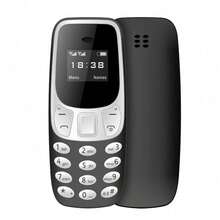 SERVO BM10 Mini Phone 0.66-Inch Screen Dual SIM Bluetooth Call Recording 2G GSM Outdoor Portable FM Multi-Language Small Feature Phone - Black - View 14