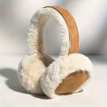 1pc Girls/Soft Plush Ear Muffs - Winter Warmth, Suitable For Outdoor Activities, Christmas, New Year, Cold Weather, Lightweight And Durable, Comfortable Fit, Soft Plush Material, Strong Warmth, Multiple Color Options, Classic Minimalist Design - Multicolor - View 12