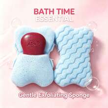 Hanging Microfiber Exfoliating Soap Storage Bag, Soft Colored Foaming Soap Pouch, Gentle Exfoliation For Body & Facial Cleansing, Washable Lightweight Shower Bath Accessory, Hangable Design, 3 Colors Optional: Blue, Orange, Pink - Multicolor - View 12