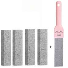 Pumice Cleaning Brush With Handle, Toilet Cleaning Brush Pumice Stick, Bathroom Cleaning Stone, Removes Limescale Stains, Hard Water Rings And Calcium Deposits, Rust Removal, Suitable For Toilet, Bathroom, Kitchen, Grill, Tiles, Cleaning Supplies - Multiple Styles - View 10