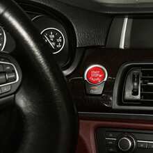 1件裝引擎啟動/停止按鈕蓋,防刮內飾飾條,適用於BMW 3 5 6 7 E F G底盤 E90 F10 F30 G30,汽車內裝配件 - 新的 - 查看 11