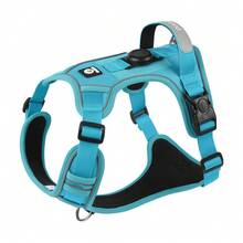 1 Peça Colete para Cachorro com Estojo Protetor AirTag, Suporte Oculto Integrado para AirTag, Colete Ajustável Reflexivo, Adequado para Cães de Pequeno a Grande Porte, Não Inclui Rastreador AirTag ou Guia - Multicolorido - Visão 22