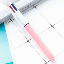 4pcs/Pack Multi-Color Ballpoint Pens 1.0mm, 4-In-1 Colorful Pens, Retractable Cute Nurse Pens, 1pc 4-Color, Suitable For School, Back To School, Students, Nurses, Whiteboard, Office Supplies, Random Color - A - View 6