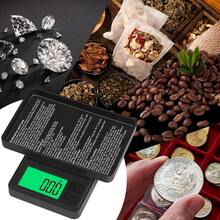 Timbangan Makanan/Timbangan Elektronik Presisi Tinggi, Akurasi 0,01g, Konversi 7 Satuan, Mode Tare/Penghitungan, Menggunakan 2 Baterai AA (Baterai Tidak Termasuk), Cocok untuk Menimbang Perhiasan/Kopi/Bahan Kue/Herbal Obat (Ukuran Universal) - A - View 5