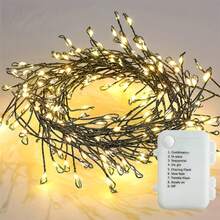 Multi-Mode Firecracker Design String Lights, IP44 Waterproof Battery Box LED Lights, 8 Flashing Modes, Suitable For Yard, Balcony, Holiday Home Decor, Batteries Not Included - Multicolor - View 4