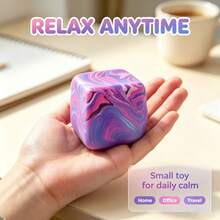 1pc New Textured Ice Cube Toy - Perfect Gift - Birthday Gift - Holiday Gift - Christmas Gift - Multicolor - View 9
