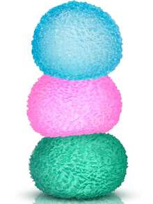 1.6 Inch Textured Mini Stress Ball: High-Density Solid Soft Toy, 1.6 Inch Small Sensory Toy, Suitable For Adults, Quiet Anxiety Relief, Suitable For Classroom, Maltose Filled, Easter Party Small Gift Anxiety Relief Squeeze Ball - Multicolor - View 5