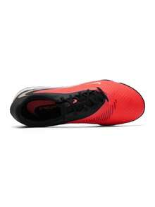 Nike Men's Football Shoes PHANTOM 6 LOW ACAD TF On-Field Training TF Stud Football Shoes HQ2325-600 - Black/Red - View 10