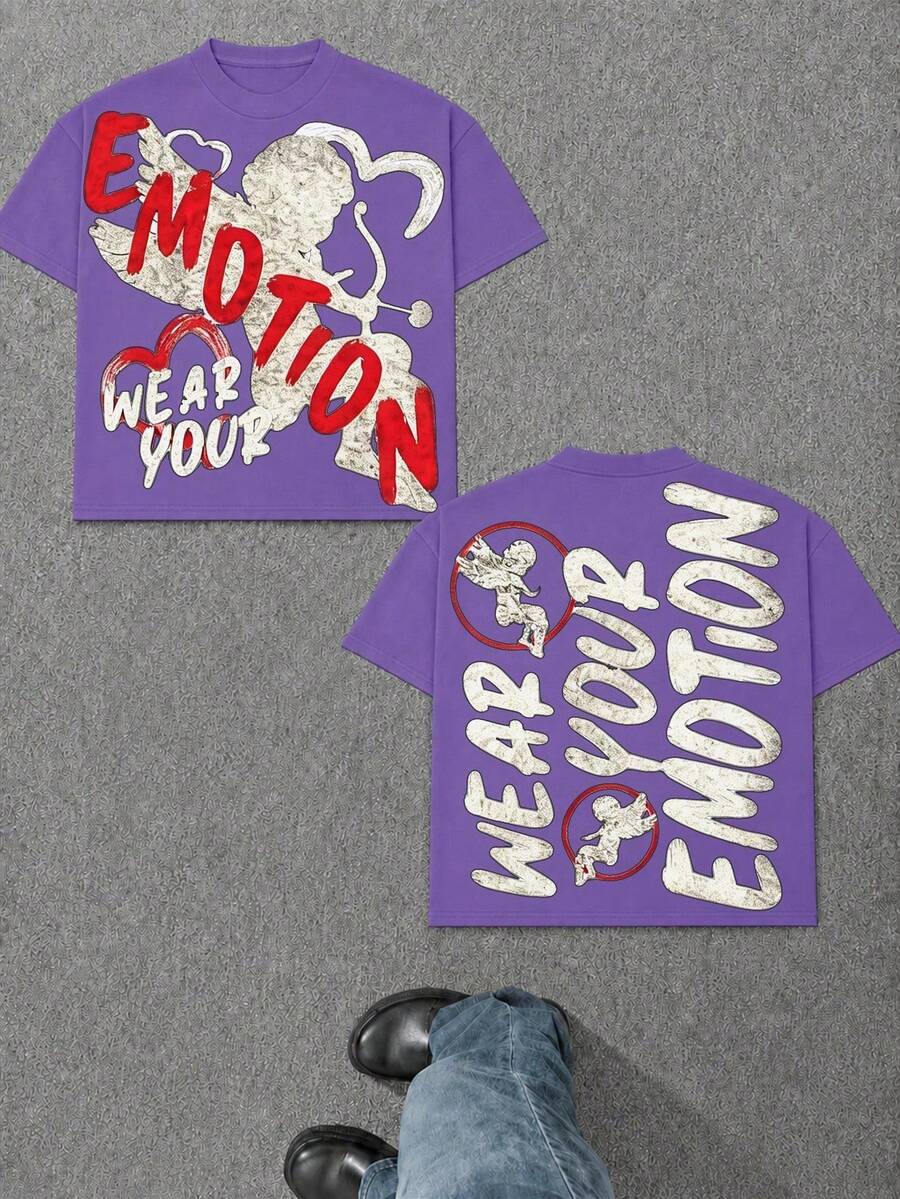 Women T-Shirts - 紫色 - 查看 1