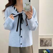 Women Sweaters - Gray - View 3