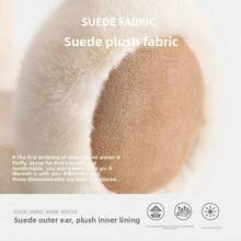 1pc Girls/Soft Plush Ear Muffs - Winter Warmth, Suitable For Outdoor Activities, Christmas, New Year, Cold Weather, Lightweight And Durable, Comfortable Fit, Soft Plush Material, Strong Warmth, Multiple Color Options, Classic Minimalist Design - Multicolor - View 10