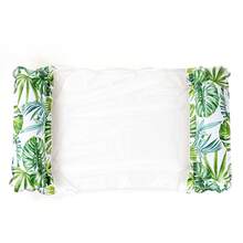 2-Tube Green Leaf Inflatable Float, Thick Tropical Lounger, Single-Person Pool Hammock For Water Relaxation - Multicolor - View 14