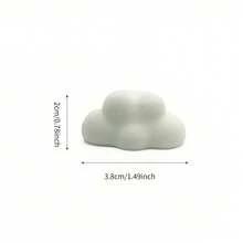 5/10/20pcs Cloud-Shaped Photo Card Holder, White Desktop Picture Frame, Ins Style Postcard Memo Display Decorative Ornament - Clouds - View 12