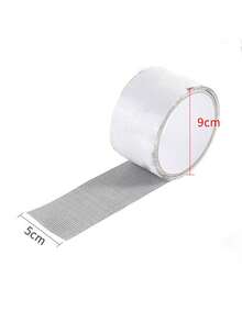 1PC Waterproof Self-Adhesive Window Screen Repair Tape, Dorm Door Curtain Insect Net Sticker, Damaged Window Screen Strong Repair Tape, 2m Long, 5cm Wide, Sticker, Wall Sticker, Home Decor Room Wall Decoration Personalized (Random Color) - A - View 11