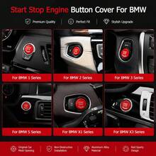 1件裝引擎啟動/停止按鈕蓋,防刮內飾飾條,適用於BMW 3 5 6 7 E F G底盤 E90 F10 F30 G30,汽車內裝配件 - 新的 - 查看 4