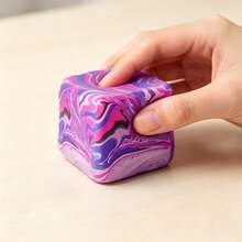 1pc New Textured Ice Cube Toy - Perfect Gift - Birthday Gift - Holiday Gift - Christmas Gift - Multicolor - View 4