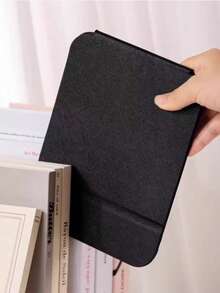 Foldable Makeup Mirror, Portable Standing Mirror For Female Students, Home Desktop Vanity Mirror, Classroom Dormitory Portable Mirror, High-Definition Imaging, Foldable Storage Space-Saving, Compact And Lightweight, Dorm Bedside Desk, Travel Portable, High-Definition Durable, Multi-Angle Adjustable, Simple And Practical, Gift For Best Friend And Classmate, Dormitory Essential, Home Essential - Black - View 8