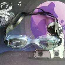 A Transparent Design Solid Color Swimming Goggles Swimming Pool Beach Indoor And Outdoor Swimming Goggles - Pink - View 6