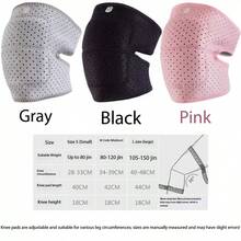 Thick Foam Adjustable Non-Slip Knee Pads For Work, Gardening, Cleaning Floors, Yard, Dance, Yoga, Collision Protection, Kneeling, Men's Dance Knee Pads, Thickened Sponge Knee Pads For Women And Children, Yoga, Dancing, Practice, Mopping, Sports Knee Guards - Multiple Styles - View 9
