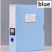 【大容量文件收納盒】Morandi 加厚 A4 塑膠文件盒－大容量文件收納盒，適用於辦公室、會計、合約及其他人員，會計與財務文件夾，直立式大容量辦公用品收納盒，可分類與折疊 A4 文件，返校季學習用品 - 多色 - 查看 12