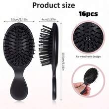 1/5/10/20pcs Upgraded Portable Air Cushion Comb Set, Cute Minimalist Design, Suitable For Dry Hair And Curly Hair Styling And Washing, Ideal Gift For Halloween, Christmas And Back To School Season - A - View 6