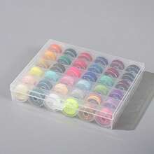 25 Rolls 25 Colors Elastic Cord, Used For Making Bracelets, Durable Rainbow Colored Elastic String, Necklaces And Various Jewelry - Crystal String Cord - View 7