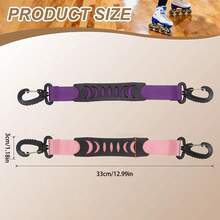 Heavy Duty Skateboard Carrying Strap, Portable Roller Skate Carrying Rope With Carabiner Hook, Ergonomic Handle, Suitable For Inline Skates, Ice Skates, Ski Boots Accessories - Multicolor - View 11