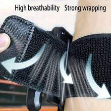 1pc Adjustable Wristband Phone Holder, 360 Degree Rotation, Universal Type, Sports Wristband, Suitable For Live Streaming, Driving Navigation, Cycling, Yoga - Multicolor - View 9