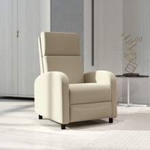Massage Chair - 크림 화이트 + 폴리에스터 - 보기 7