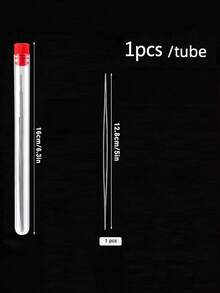 60/30/18/6pcs/Set Beading Needles, Multiple Sizes Open Eye Needles, For Making Bracelets, Necklaces, Jewelry - Multicolor - View 11
