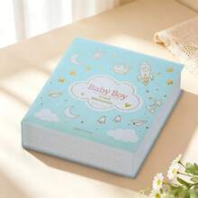 1pc Soft & Cute Healing Photo Album, Large Capacity, Suitable For 4*6inch Photos, Full Landscape Insert Style, 6 Inch 200 Photos, Suitable For Recording Baby's Full Month, 100 Days, 1st Birthday Growth Moments. - 1PC - View 7