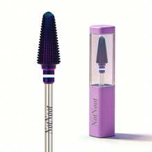 NotNoot 1pc Purple Professional Full Carbide Nail Drill Bit, Electric Nail File, Cutting & Polishing Base Gel Nail Tool - Purple - View 6