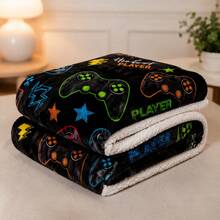 COBERDRON SHERPA DOUBLE-SIDED WARM KING SIZE - GAMER - 查看 3
