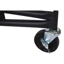 Black Iron Ceiling Racks - Black - View 5