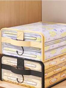 Foldable Fabric Clothes Storage Box Drawer Organizer Large Capacity Wardrobe Closet Storage Bin For Garment Underwear Sweater - View 2