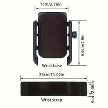 1pc Adjustable Wristband Phone Holder, 360 Degree Rotation, Universal Type, Sports Wristband, Suitable For Live Streaming, Driving Navigation, Cycling, Yoga - Multicolor - View 6