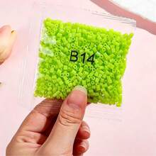 Green B Series Green Series 1000pcs Beads Refill Pack Fusion Beads DIY 3D Puzzle - Multicolor - View 38