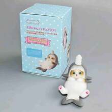 1pc Japanese Healing‑Style Mofusand Ocean Cat Collectible, Assorted Adorable Ocean Pet Motifs, Soft Aesthetic Art Style, Soothing Vibe, Ideal For Desktop Display, Exquisite Hand‑Picked Present For Graduation Season & Birthday(Stochastic Style) - Multicolor - View 6