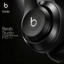 Headphone Nirkabel Over-Ear Beats Studio Pro, Headset Bluetooth Peredam Kebisingan dengan ANC Aktif, Driver Distorsi Rendah 40mm, Pengisian Daya Cepat, Bantalan Telinga Busa Memori yang Empuk, Desain Ringan dan Nyaman, Aksesori Audio Premium untuk Musik, Perjalanan, dan Penggunaan Sehari-hari - View 3