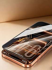 3片裝一鍵無塵安裝高清鋼化玻璃螢幕保護貼，防爆防刮，適用於 iPhone 18 17 16 15 14 13 12 11 系列，9H 硬度高強度絲網印刷工藝，無氣泡，自動吸附，簡易安裝，手機螢幕保護貼 - 無色 - 查看 9