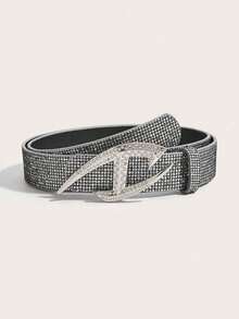 1pc Retro Y2K Style PU Leather Belt For Women, Suitable For S, Suits, And Daily Wear - Leopard Print Belt - View 19