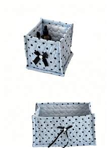 1pc 4-Color Large Polka Dot Storage Basket With Bow Decor, Desktop Organizer For Dorm, Bedroom, Miscellaneous Small Items - Multicolor - View 16