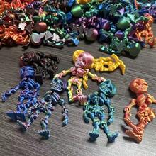 Random Color 1/3/5/10pcs Skull Decor - Colorful Skull Ornaments - Suitable For Halloween Gifts, Home Decor, Car Decor, Collectibles, Home Arrangement, Christmas Gifts, Gift Fillers, Carnival Gifts - Multicolor - View 9