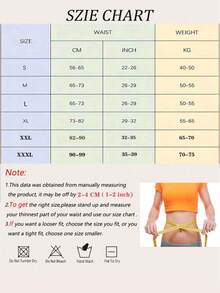 1pc Unisex Waist Belt, Skin-Friendly Breathable, Shaping Waist Belt, Double-Layer Seamless Design, Steel Band Support, Unisex Waist Shaping - Multicolor - View 9