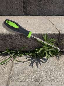 1pc Metal Weeding And Cultivating Hook, Weeding And Loosening Hook, Multifunctional Gardening Tool, Effectively Removes Weeds, Stones, And Moss, Effectively Removes Weeds, Stones, And Moss, Suitable For Weeding, Soil Cleaning, And Cleaning Crevices - Multicolor - View 2