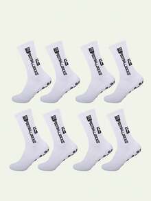 1/3/4/10 Pairs FS Pattern Football Socks, Shock-Absorbing Comfortable Durable Sports Socks, Suitable For Outdoor Fitness Basketball - Multicolor - View 6